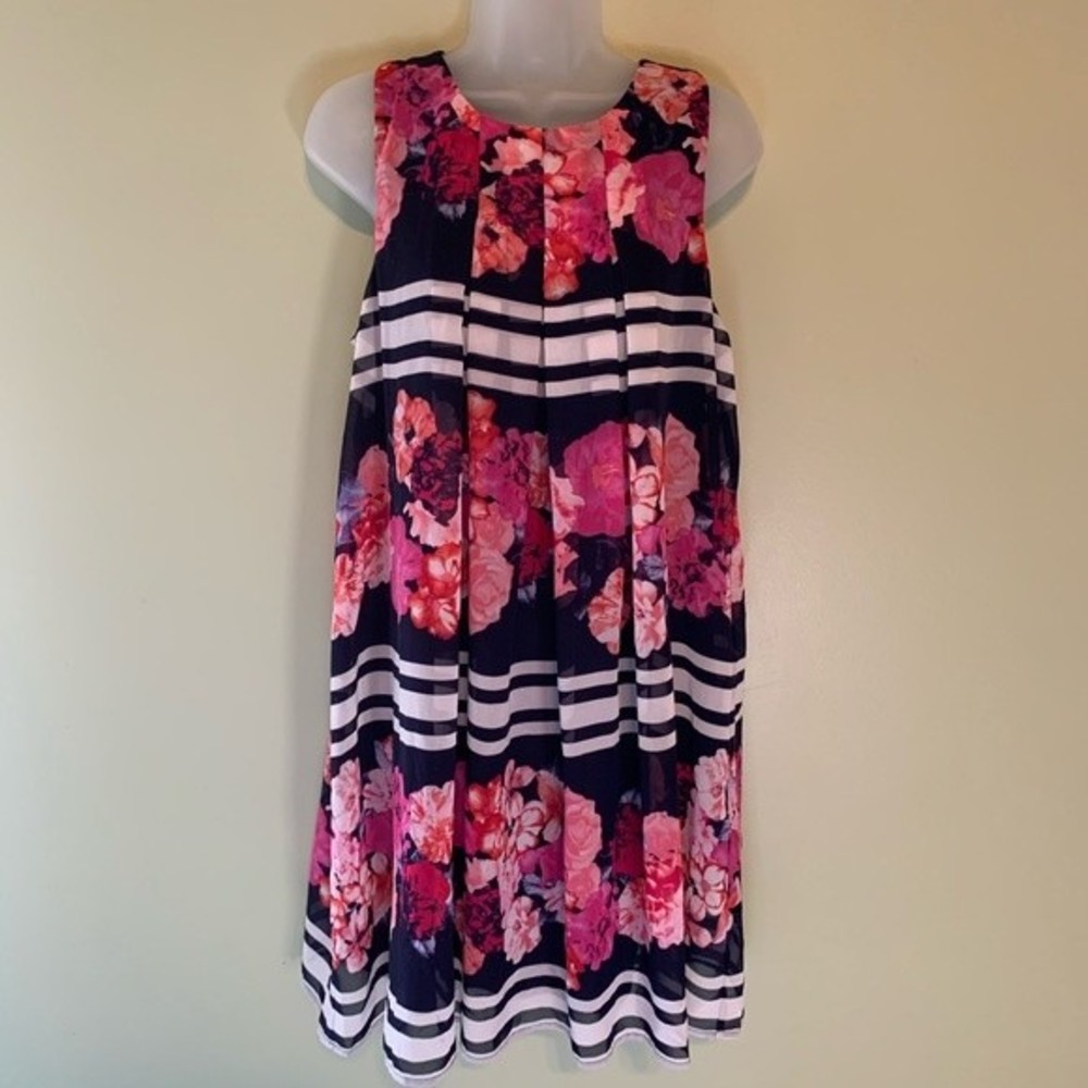 Vince Camuto Floral Sleeveless Dress, Medium